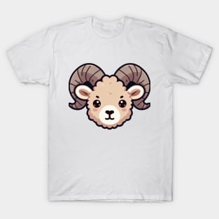 Kawaii Horned sheep T-Shirt